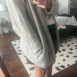 Barefoot Dreams Cozychic cardigan. Size XS